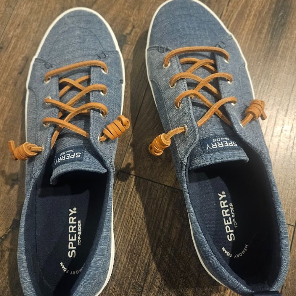 UEC Sperry Crest Vibe Canvas Mainstream Sneaker Size 12M (Women's)